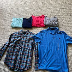 Lot of Polo Ralph Lauren Men's Shirts M (Polo's, Collared, T-shirts)